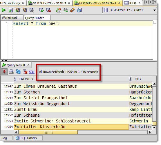 How To Export SQL Developer Query Results Without Re Running The Query