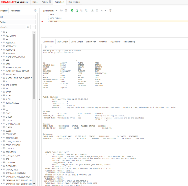 your-sql-developer-sqlcl-command-cheat-sheet