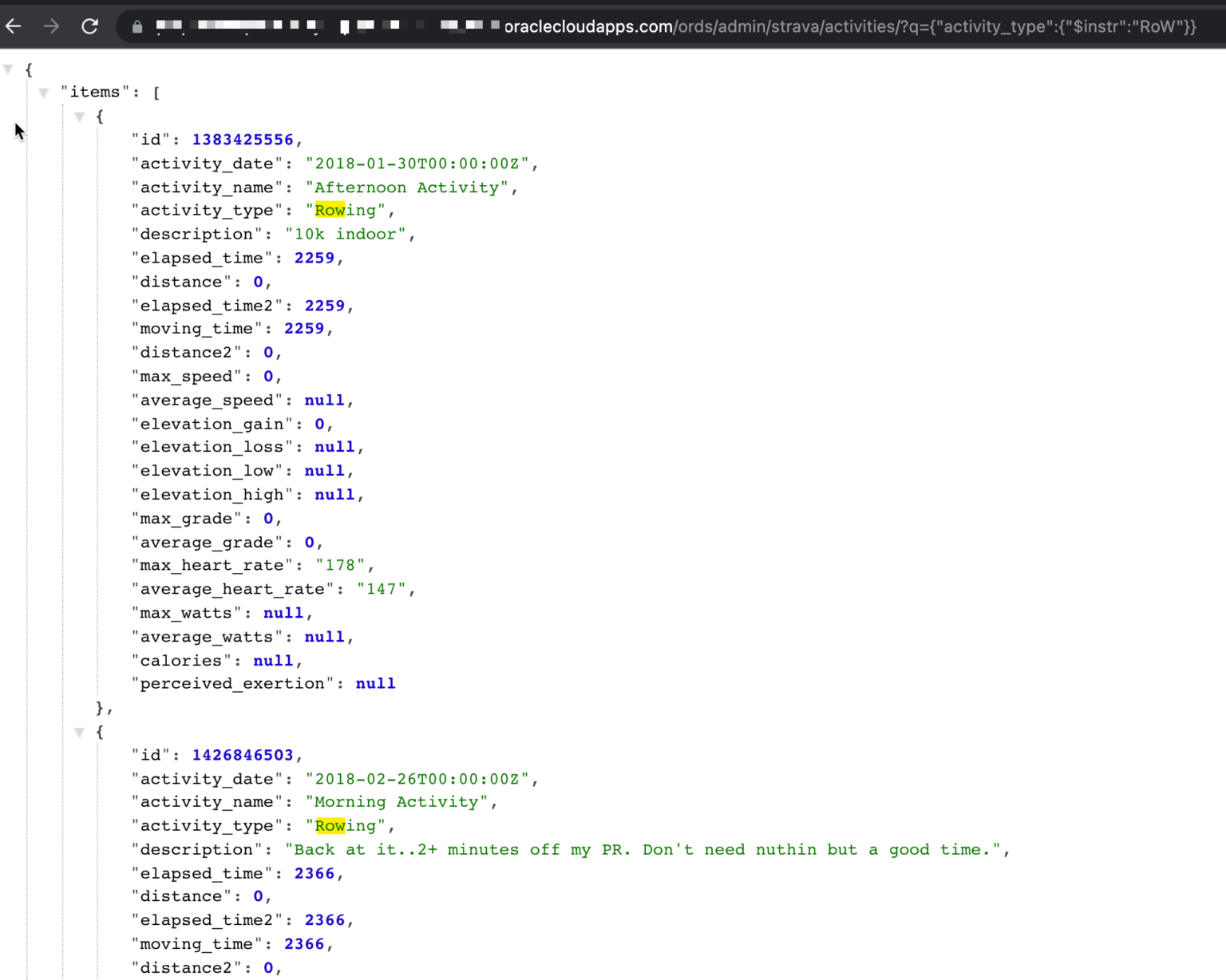 Filtering and Searching Strings using ORDS Query Parameters